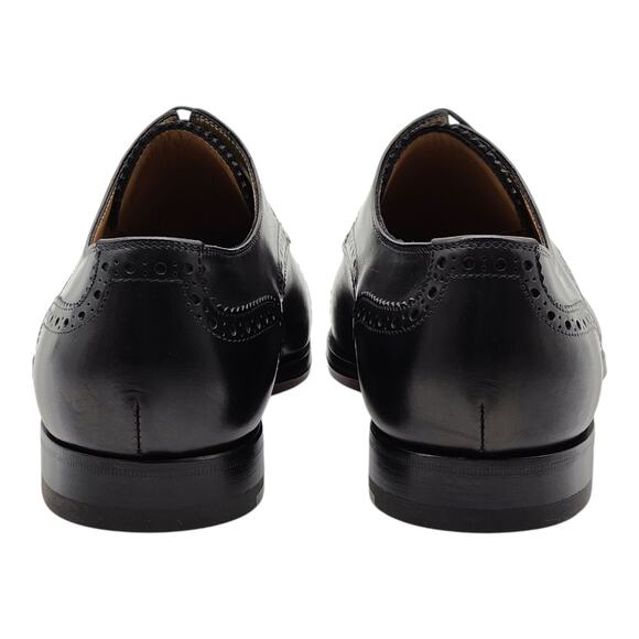 Christian Louboutin Top Daviol Leather Derby Shoes - Black EU 40.5 / US 7.5 $995 - Picture 5 of 9